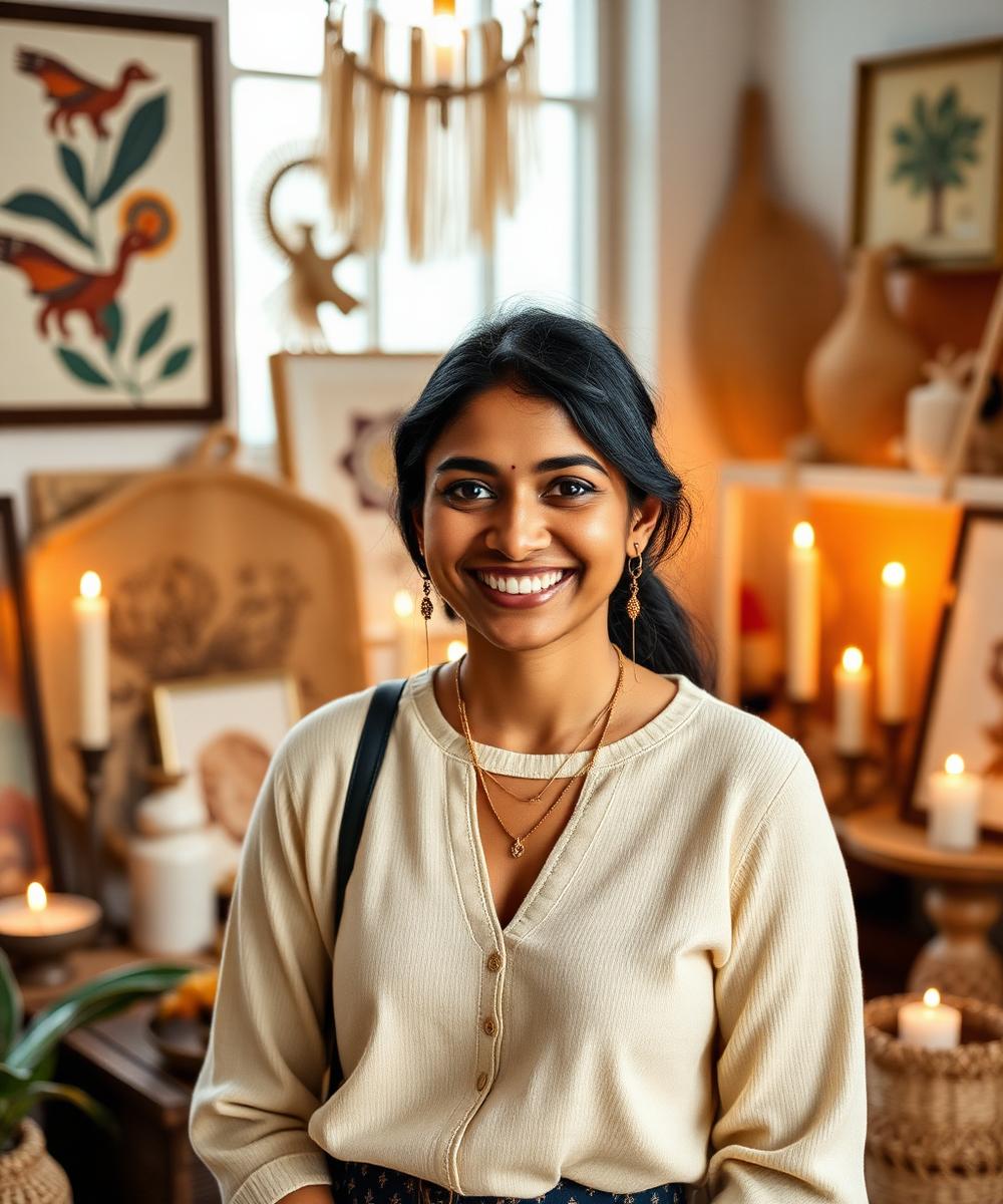 Srishti Mishra, founder of Velvet Studio